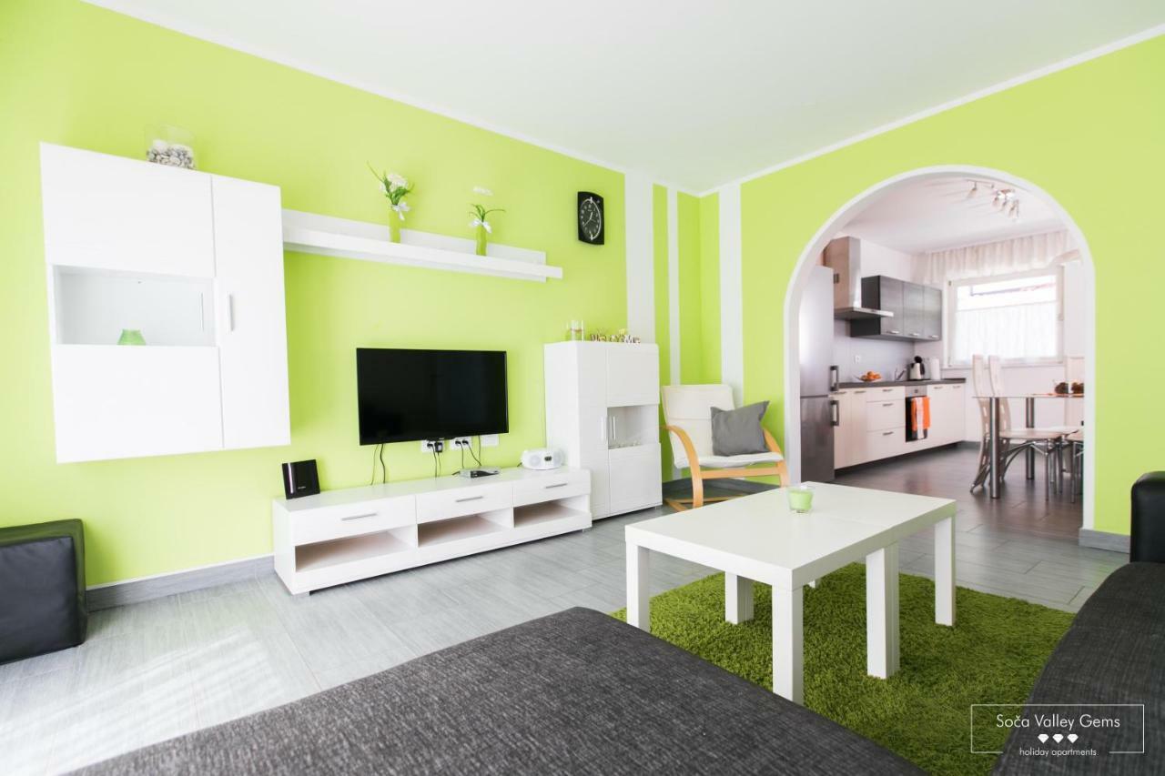 Emerald Soca Apartment Tolmin Exteriör bild