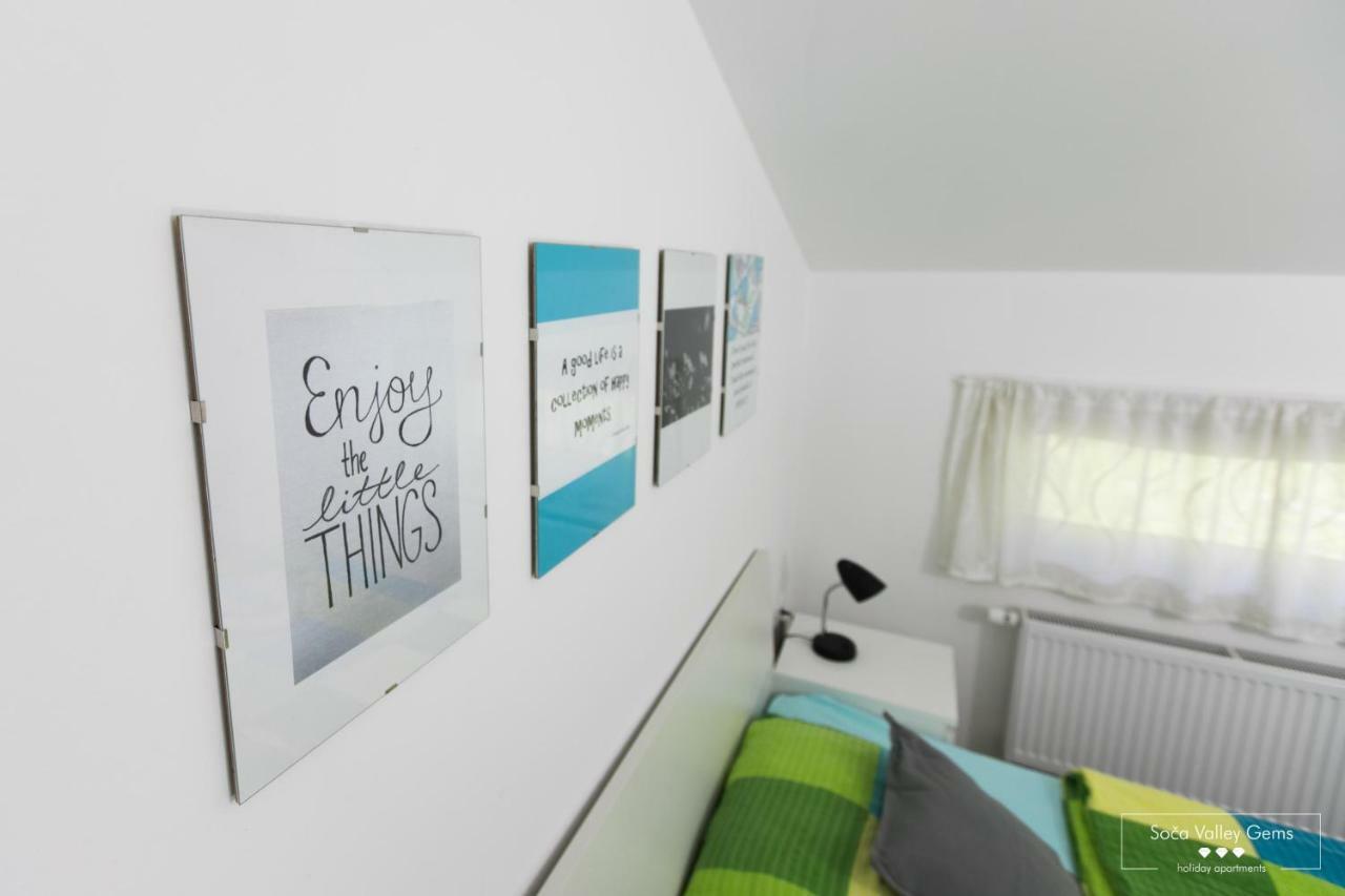 Emerald Soca Apartment Tolmin Exteriör bild